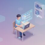 Student using a free RDP provider for academic projects in 2026