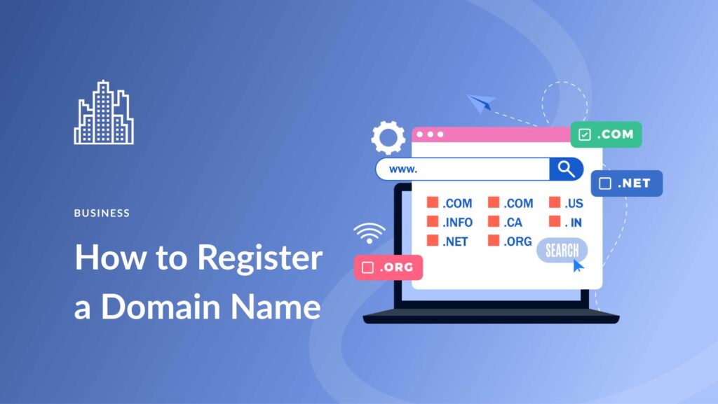 How to register a domain name