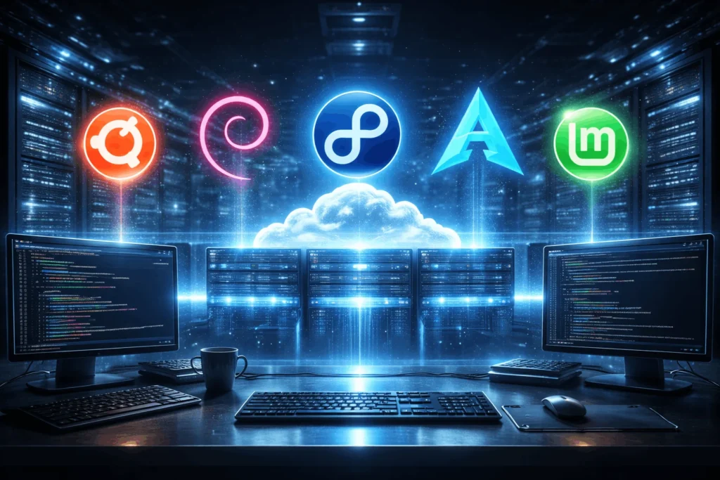 Comparison of the best Linux distributions in 2026