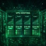 Modern datacenter infrastructure representing cheap VPS hosting servers